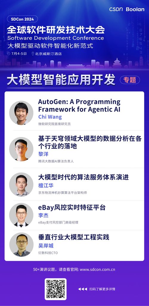 技術(shù)大師領(lǐng)銜，洞見未來 2024全球軟件研發(fā)技術(shù)大會(huì)全議題日程公布